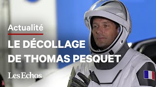 Les images du décollage de Thomas Pesquet vers la station spatiale internationale