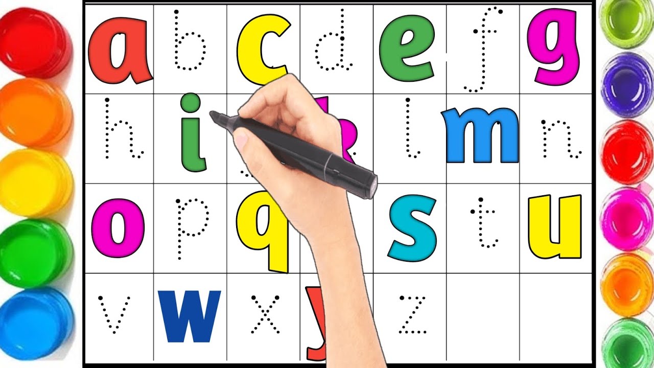 ABC Alphabet | Easy abcd | ABC Song for Kids | Learn A to Z Phonics ...