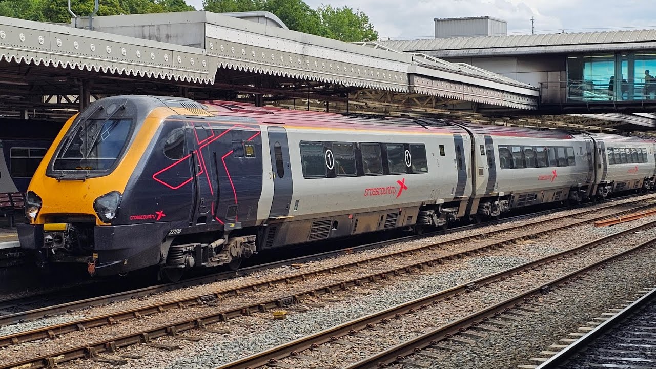 Cross Country 221118 X Avanti West Coast At Sheffield From Plymouth To Edinburgh