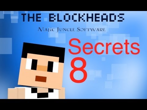 The Blockheads - Secrets 8 (Unlimited GOLD, levitating blocks, and free clothes)