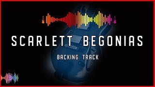 Grateful Dead Scarlet Begonias Backing Track in B Mixolydian chords