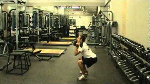 Dumbbell Squat Push Press