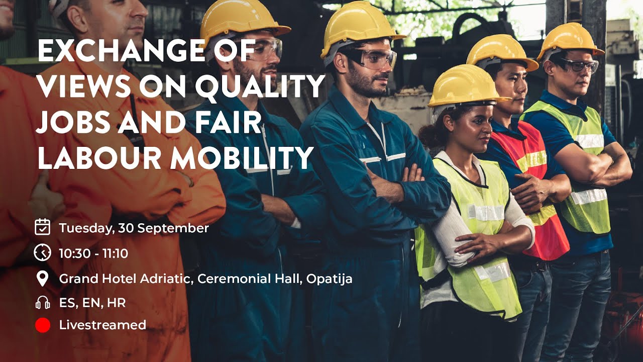 Exchange of views on Quality Jobs and Fair Labour Mobility | 30/09/2025 | EN
