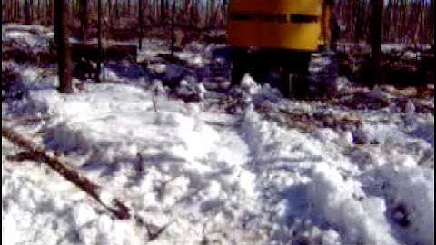 Fabtek 153 wood harvester