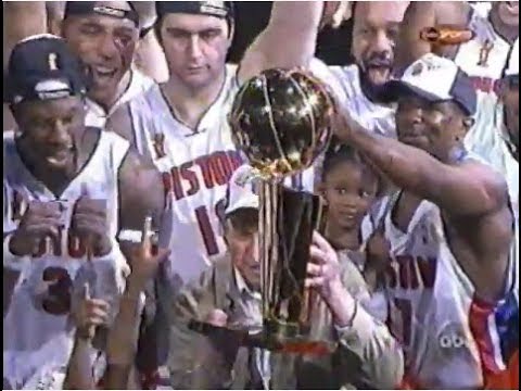 The 2004 NBA Champion Detroit Pistons