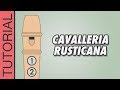 Mascagni - Cavalleria Rusticana - Recorder Tutorial