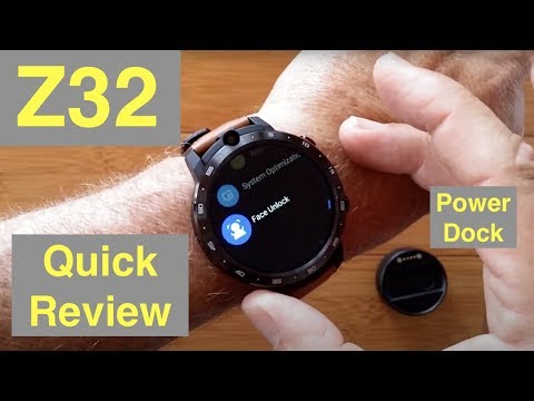 OUKITEL Z32 4G 3GB/32GB Android 7.1.1 Dual Camera Smartwatch with 900 mAh Power Bank: Quick Overview