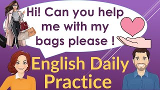 Asking for help with the bags - Improve your English level - Practice method