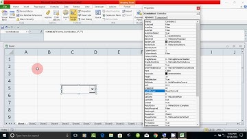 Excel Vba Programming -  Combo box