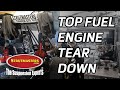 Strutmasters Top Fuel Dragster Engine Tear Down At Gator Nationals