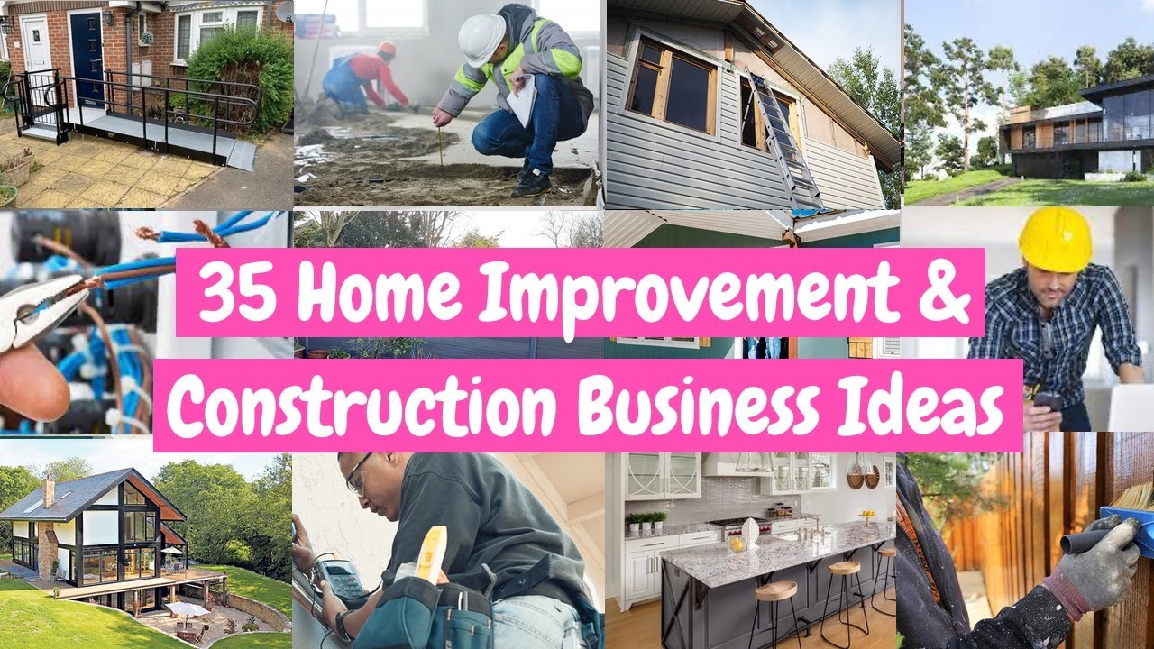 35 Home Improvement and Construction Business Ideas - YouTube