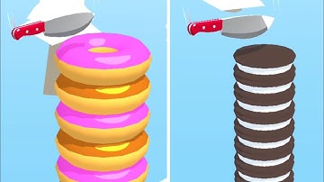 Slice It All Gameplay! Satisfying and Relaxing ASMR Slicing Video