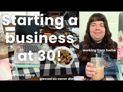 POV: twin sisters starting an online small business together at age 30 💻 Blessed Biz Owner Diaries