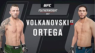 Ufc 266 Alexander Volkanovski Vs Brian Ortega Full Fight Highlights Volkanovski Vs Ortega