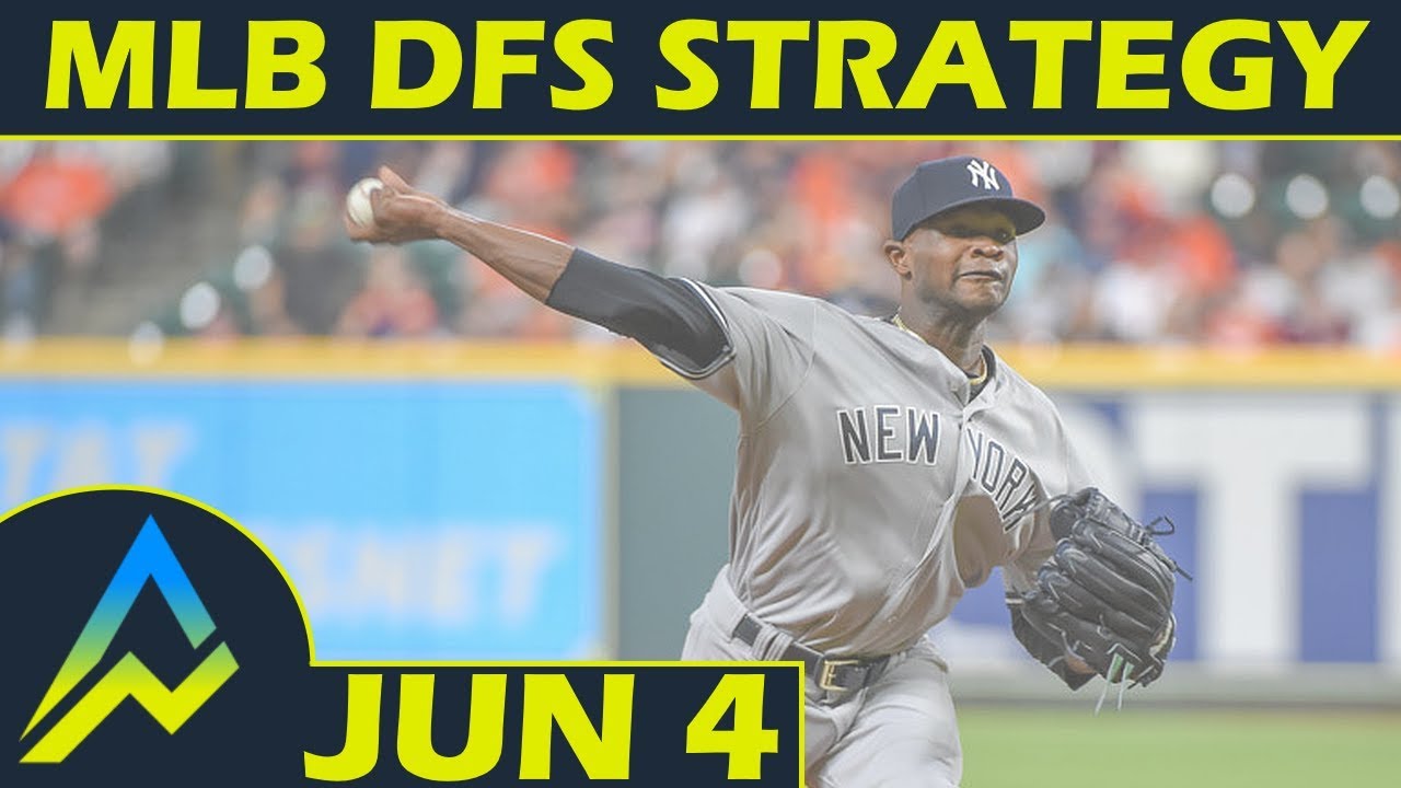 MLB DFS Strategy Monday 6 4 FanDuel DraftKings Awesemo