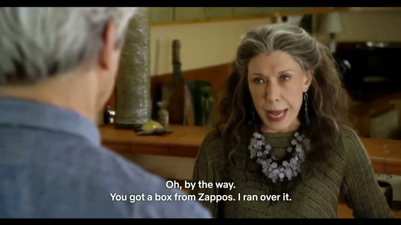 Sol And Robert Come To The House - Grace And Frankie Scene