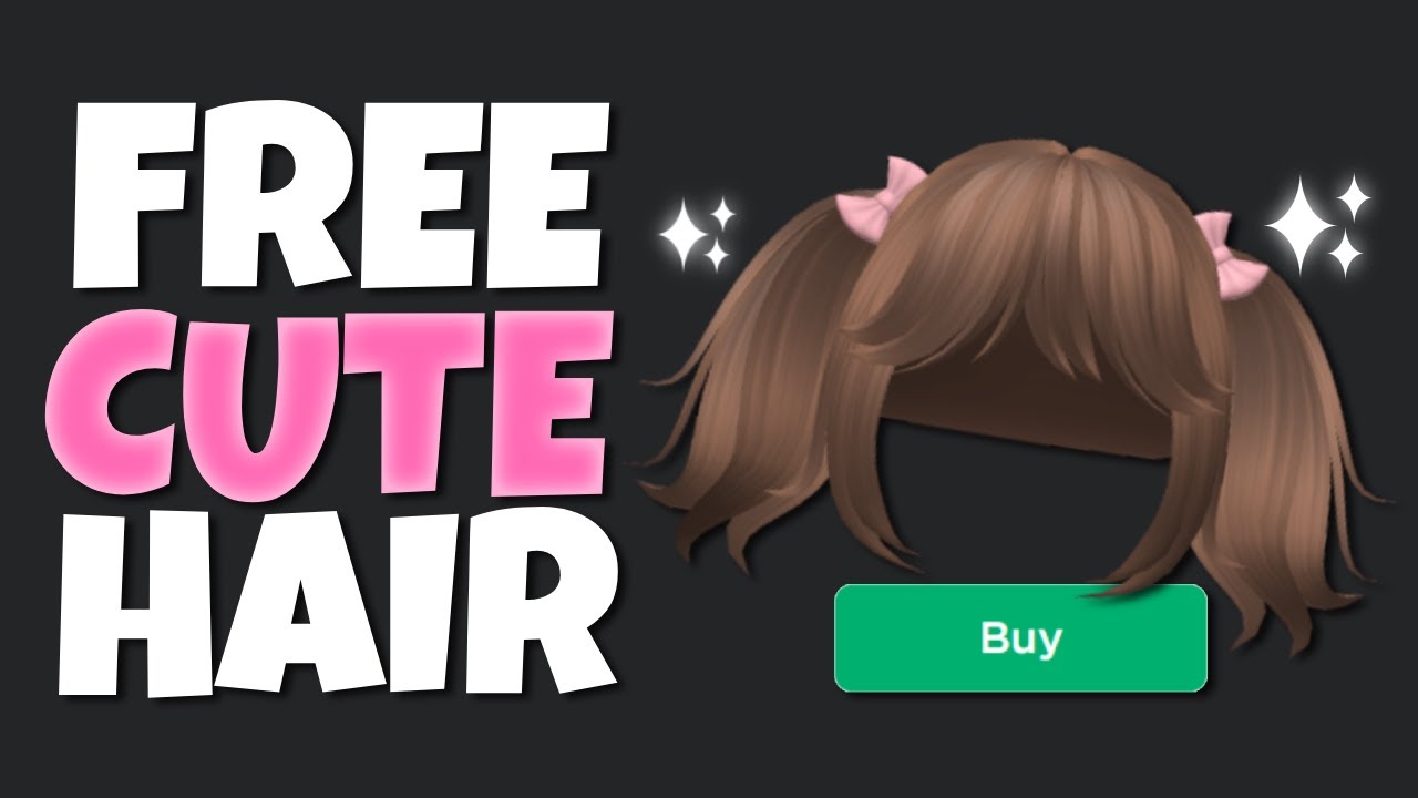9 FREE NEW ROBLOX HAIR AND ITEMS 😲🥰🤩 in 2023