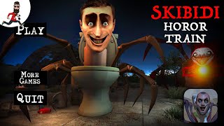 Skibidi Horror Train Spider game play