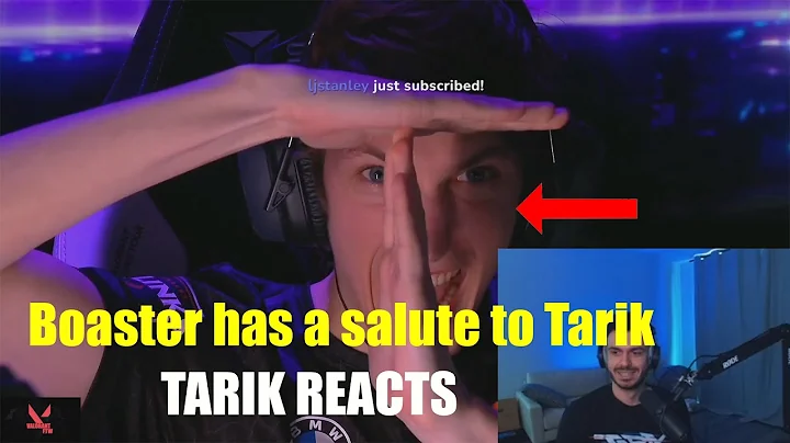 VCT FNC Boaster SENDS GREETINGS to Tarik | Tarik Reacts