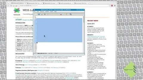 Over-representation analysis screencast