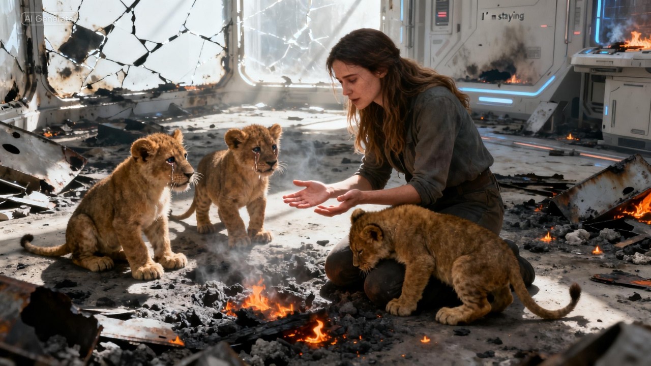 После того, как их мать пала в пепел, человек, стоявший на коленях рядом с медвежатами, прошептал...