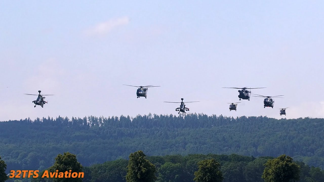 [4K] Spectacular German Army Air Assault - Bückeburg 