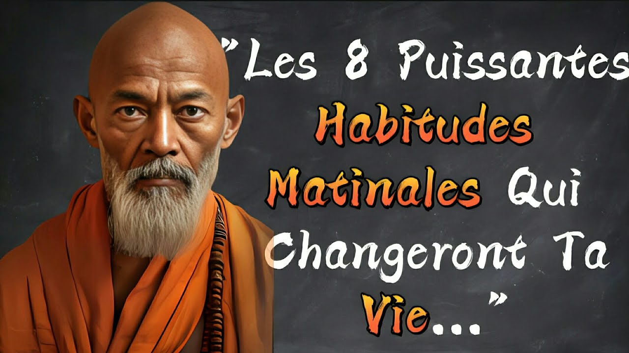 Les 8 incroyables habitudes matinales qui changeront ta vie | Paroles ...
