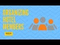 Organizing hotel members for exclusive offers