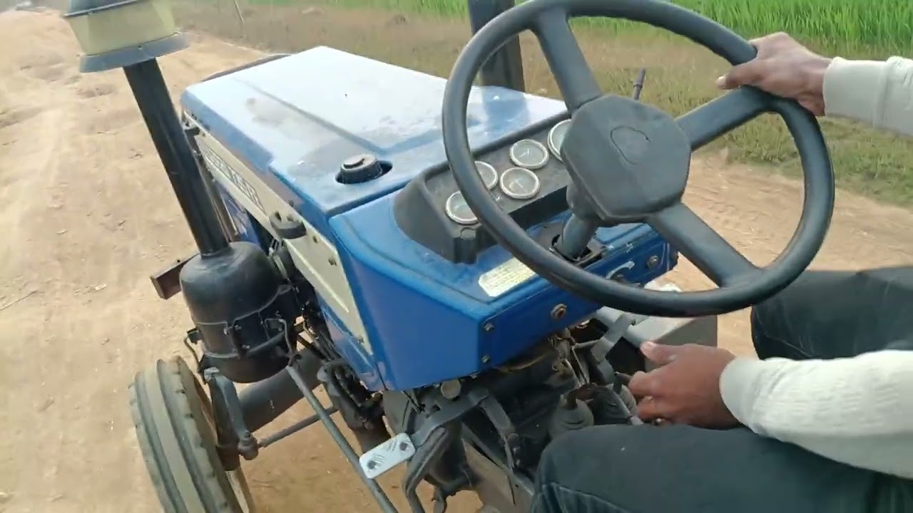 ट्रैक्टर की कर दी चपाती मारे कुलदीप दारू ने ट्रैक्टर ऐसा चलाया