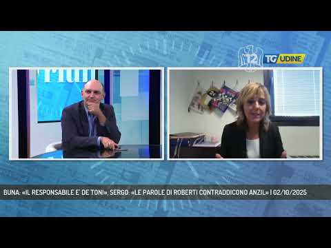 BUNA: «IL RESPONSABILE E' DE TONI», SERGO: «LE PAROLE DI ROBERTI CONTRADDICONO ANZIL» | 02/10/2025