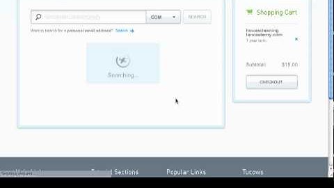Buying a domain from hover.com