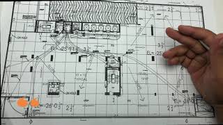 How to Read Floor Elevation Drainage Drawing Plan | Practical site video | Slops | F&U-FORYOU