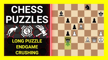 Chess Puzzles to Practice. Themes: Long puzzle, Endgame, Crushing. Learn Chess