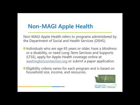 Washington Apple Health (Medicaid) restoration 2021