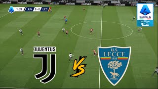 JUVENTUS vs LECCE | SERIE A 2024/2025 | FOOTBALL LIFE 2025