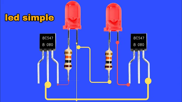 LEDs Party: Flip Flop Magic with BC547
