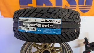 Zeknova Super Sport RS 300TW 195/50/15 - Drift tire review!