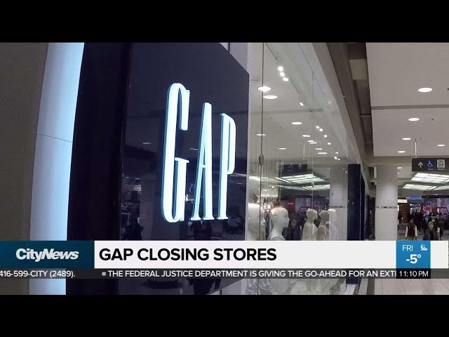 Mall officials keeping an eye on Canadian Gap store closures