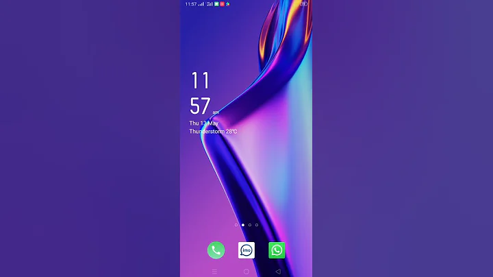 How to change lock screen wallpaper in oppo device