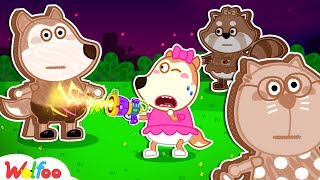 No No! Everyone Turned into Cardboard - Wolfoo Funny Stories for Kids 🤩 @WolfooCanadaKidsCartoon