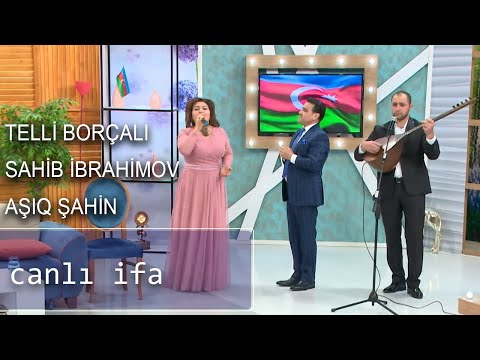 Telli Borçalı, Sahib İbrahimov, aşıq Şahin - canlı ifa (Birə-Bir)