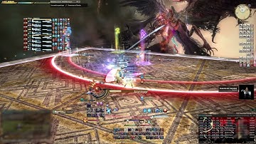 FFXIV - Abyssos: The Eight Circle SAVAGE (P8S P2) - BLM POV (14,489.1 DPS / 11,604.9 rDPS)