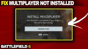 Battlefield 6 “Multiplayer Not Installed” Error FIX (Reinstall to Begin Playing) | 2025 PC Guide