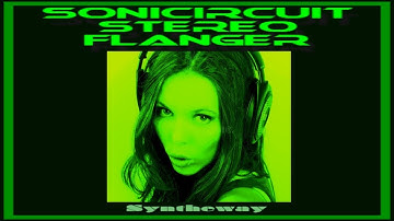 Sonicircuit Stereo Flanger Effect on Vocals: VST VST3 Audio Unit Plugin 64 bit for Windows and Mac.