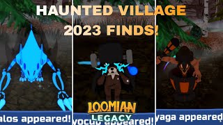 How Lucky have I been in the Haunted Village Event 2023? | Loomian Legacy Find Compilation
