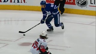 Mitch Marner lights up Senators for five points