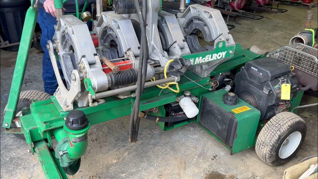 McElroy Pipe Fuser YouTube