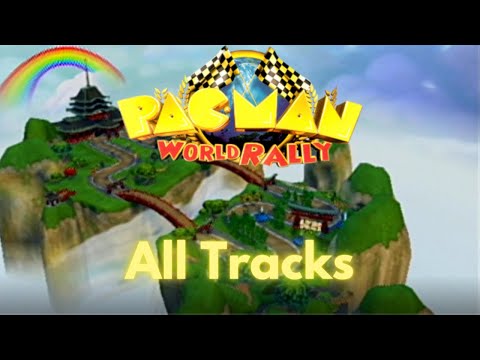 Pac-Man World Rally - All Tracks (Nightmare Difficulty)