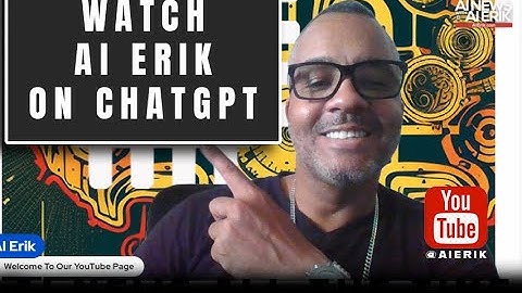 "🔍 "Unlocking the Power of Conversational AI: A Deep Dive into ChatGPT." w/AI Erik
