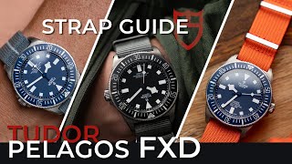 Tudor Pelagos FXD Blue vs FXD Black . Who wins it ? Plus my favourite FXD strap options.